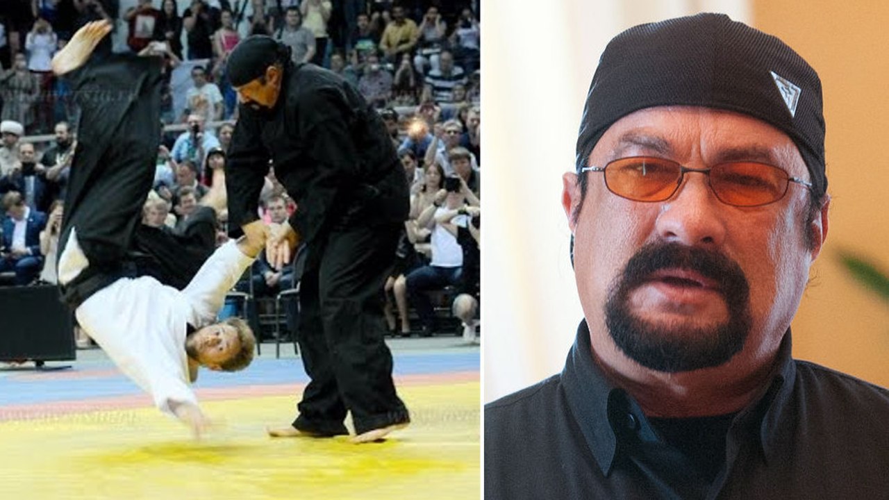 Ist diese Aikido-Demonstration von Steven Seagal peinlich oder wird sie ihm gerecht?
