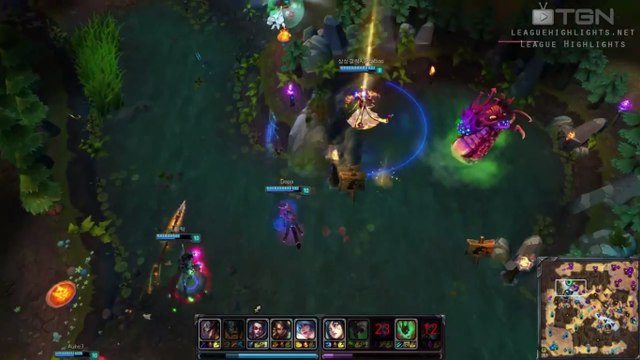 League of Legends : Faker se fait sniper par un magnifique ultime de Sona