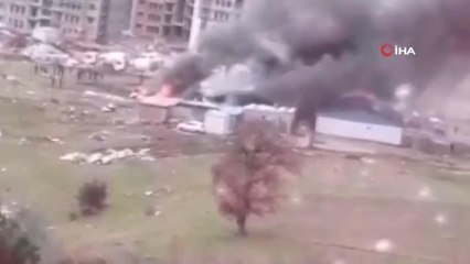 Son dakika: Bursa'da korkutan fabrika yangını