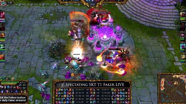 League of Legends : ce joueur pro coréen parvient à détruire le Nexus en 1v4 face à Faker