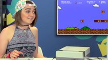 Arya Stark et des ados découvrent la NES pour la première fois !