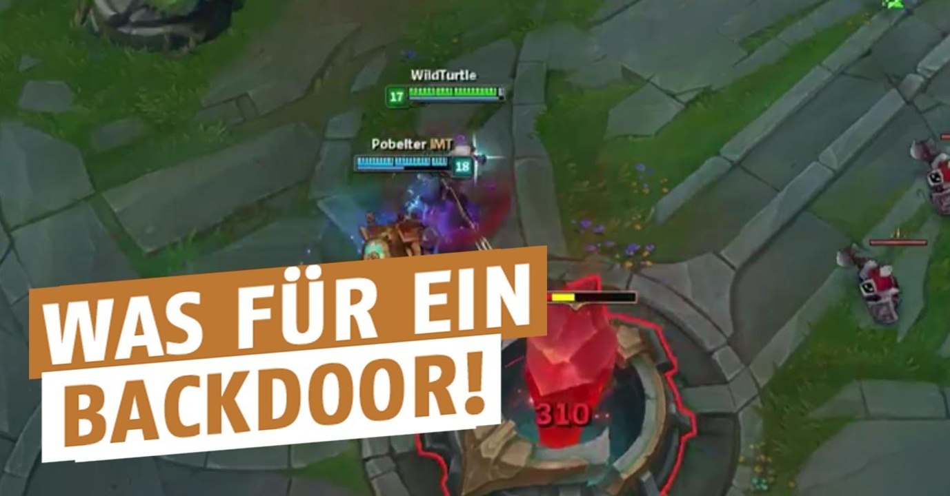 League of Legends: Mit hoher Elo! Pobelter und WildTurtle mit unfassbarem Backdoor