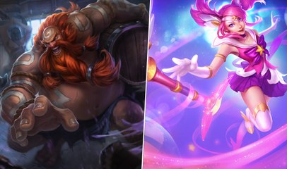 Video herunterladen: League of Legends: Ein Spieler entwickelt ein Star-Guardian-Skin für Gragas