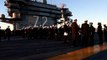 USS Abraham Lincoln (CVN 72) • Pulls out for Deployment • San Diego USA