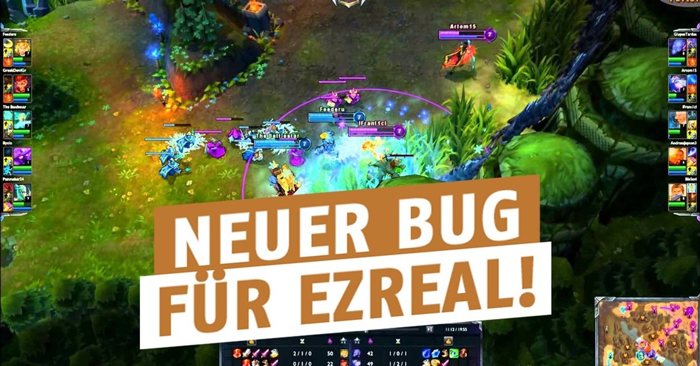 League of legends: neuer bug für ezreal
