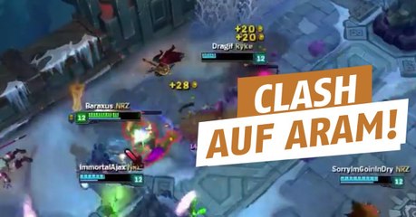 League of Legends: Zwei Kumpel beleidigen sich auf ARAM