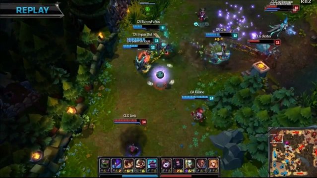 League of Legends : un sublime teamfight lors du match CLG vs. Curse Academy