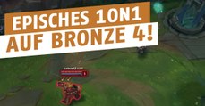 League of Legends: So läuft ein 1on1 auf Bronze 4 ab