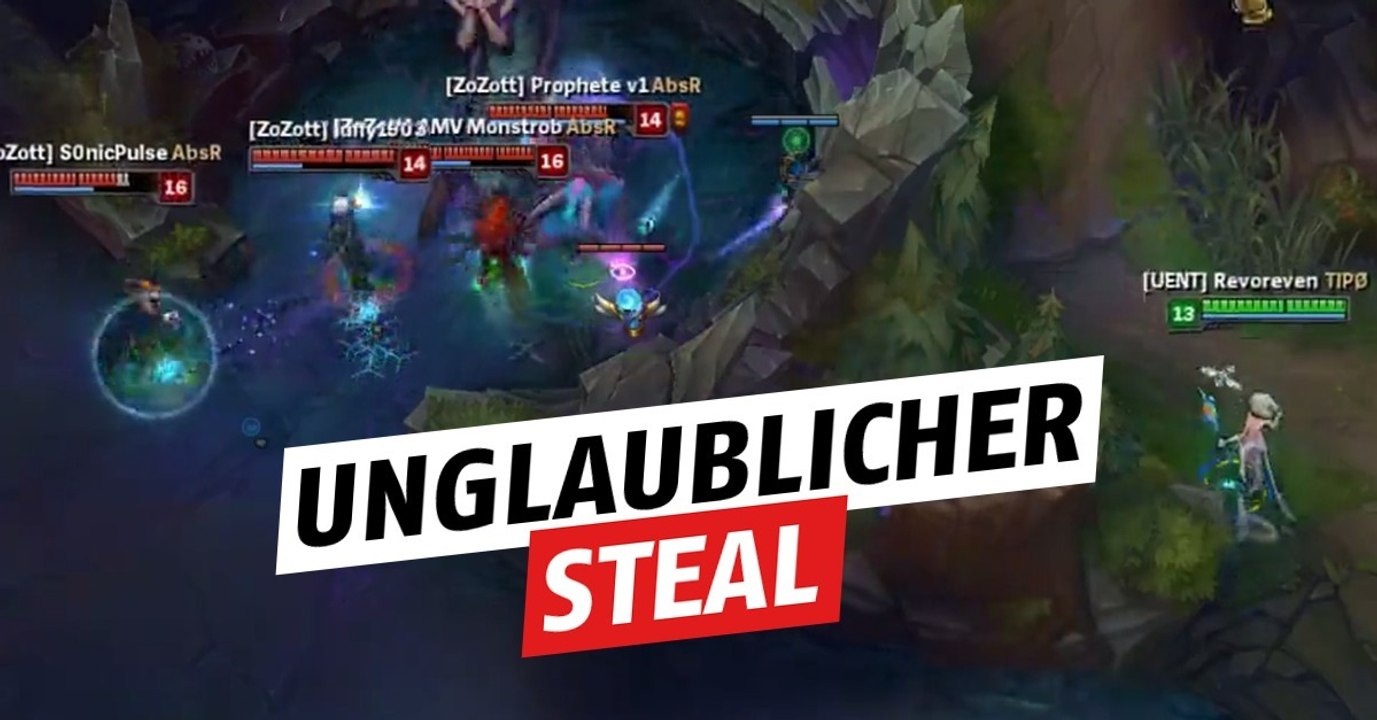 League of Legends: Er stealt den Baron mit einem überraschenden Champion