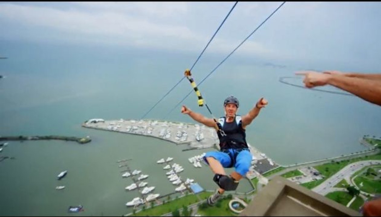 Eine schwindelerregende Fahrt mit der größten Seilbahn der Welt