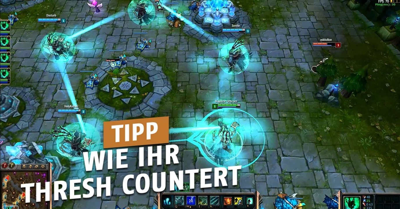 League of legends: die perfekte technik, um threshs laterne zu countern