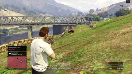 GTA 5 : il sauve la partie avec un sublime kill au lance-grenades