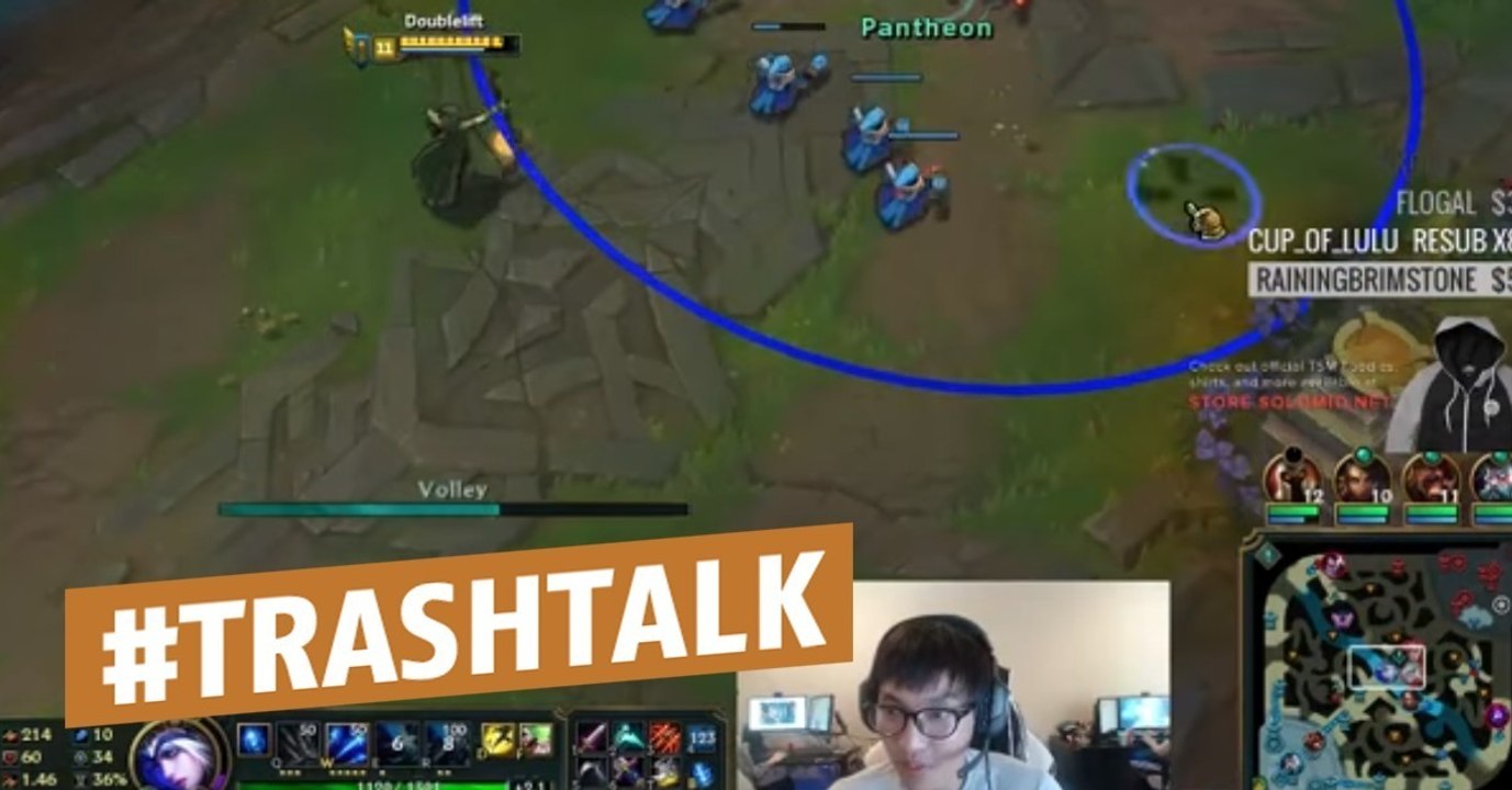 League of legends: vergleich mit silver! doublelift macht sich über einen alten teamkollegen lustig