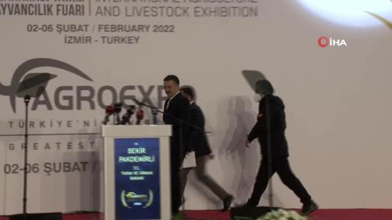 Bakan Pakdemirli, 17. Uluslararası Tarım ve Hayvancılık Fuarı açılışına katıldı