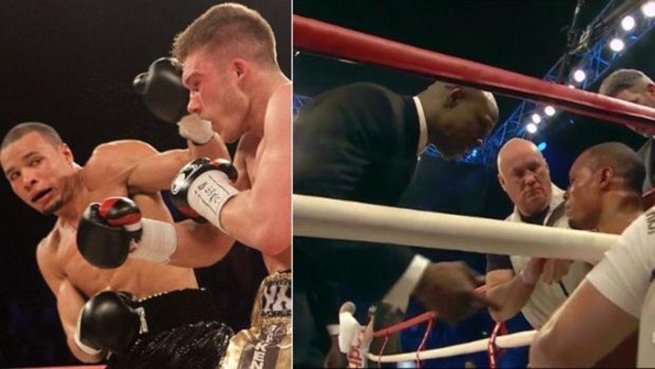 Boxen: Chris Eubank Senior rettet dem Gegner seines Sohnes das Leben