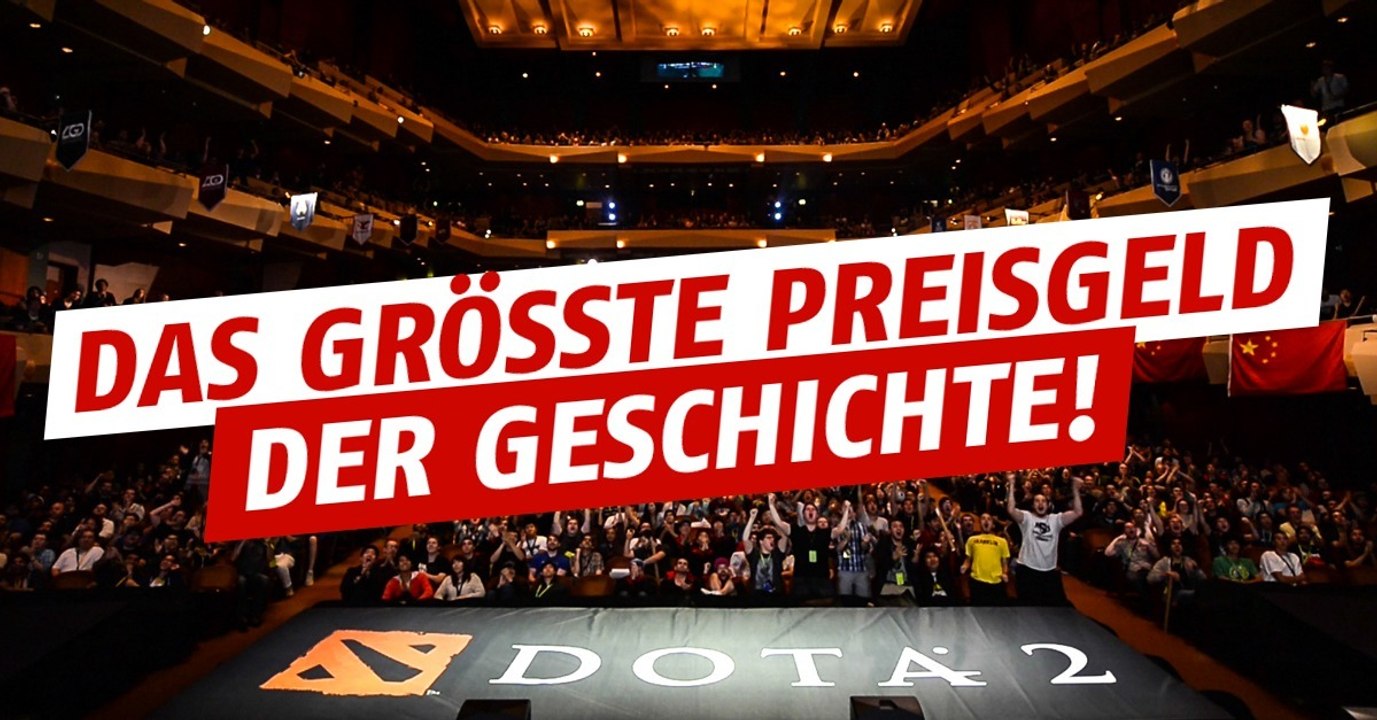 Dota 2: The International 2016! Über 18.7 Millionen Dollar Preisgeld