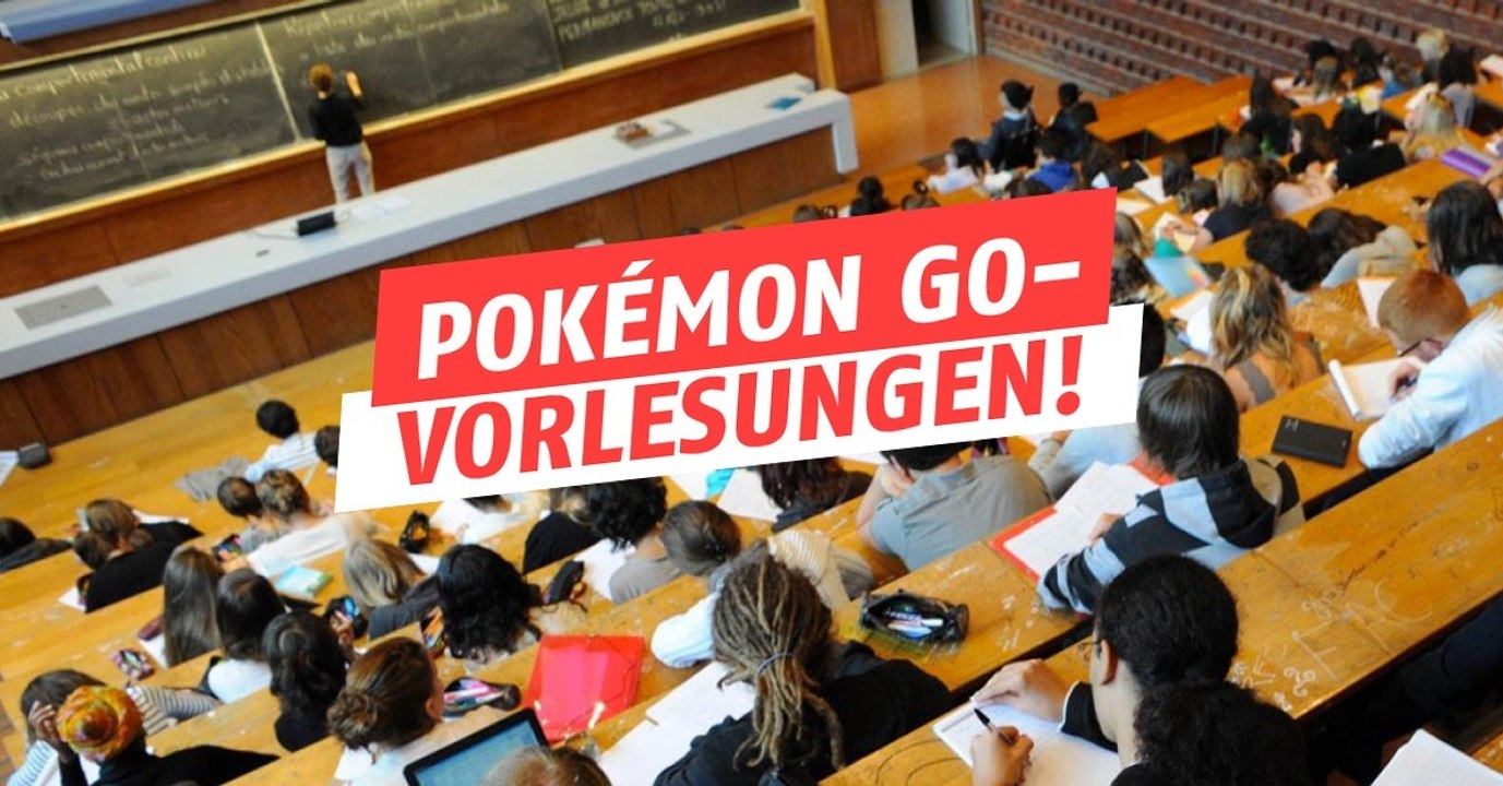 Pokémon GO: Bald auch an der Uni?