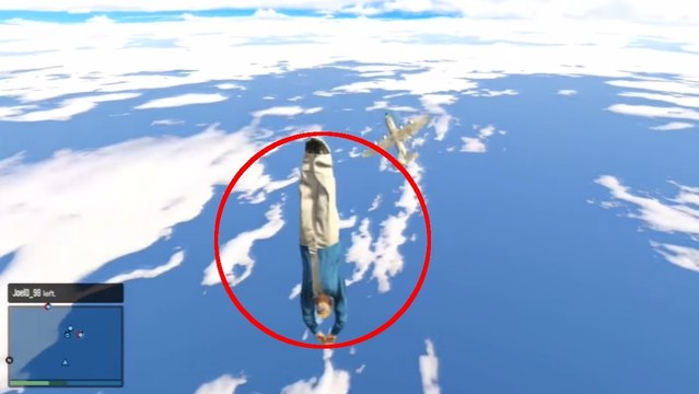 GTA 5 : des sauts vertigineux depuis un avion