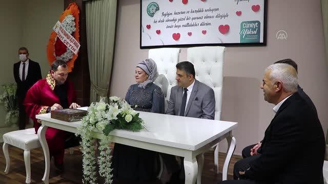 KIRKLARELİ - Trakya'da 37 çift 02.02.2022 de nikah kıydırdı