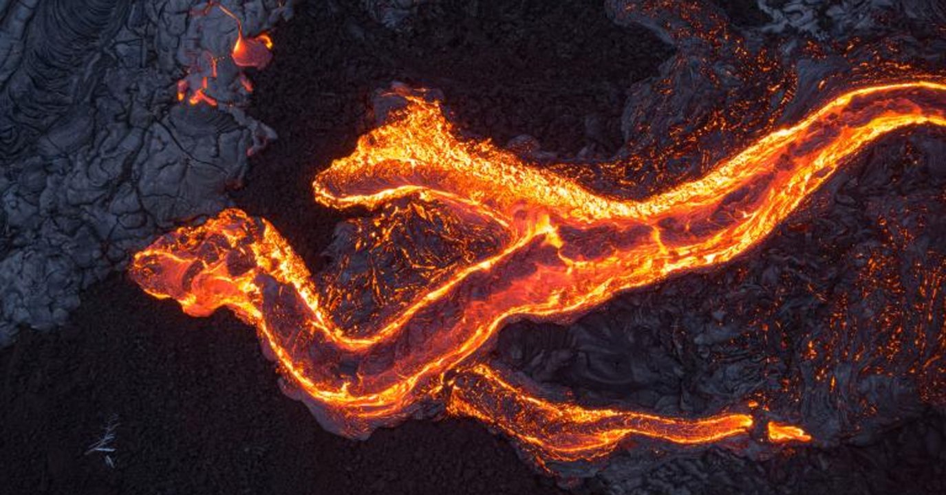 Volcan Kilauea : un photographe capture d'envoutantes images des coulées de lave à Hawaï