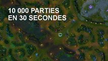 League of Legends : 10 000 parties en moins de 30 secondes