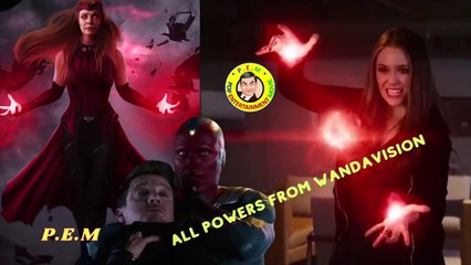 Scarlet Witch- All Powers from WandaVision