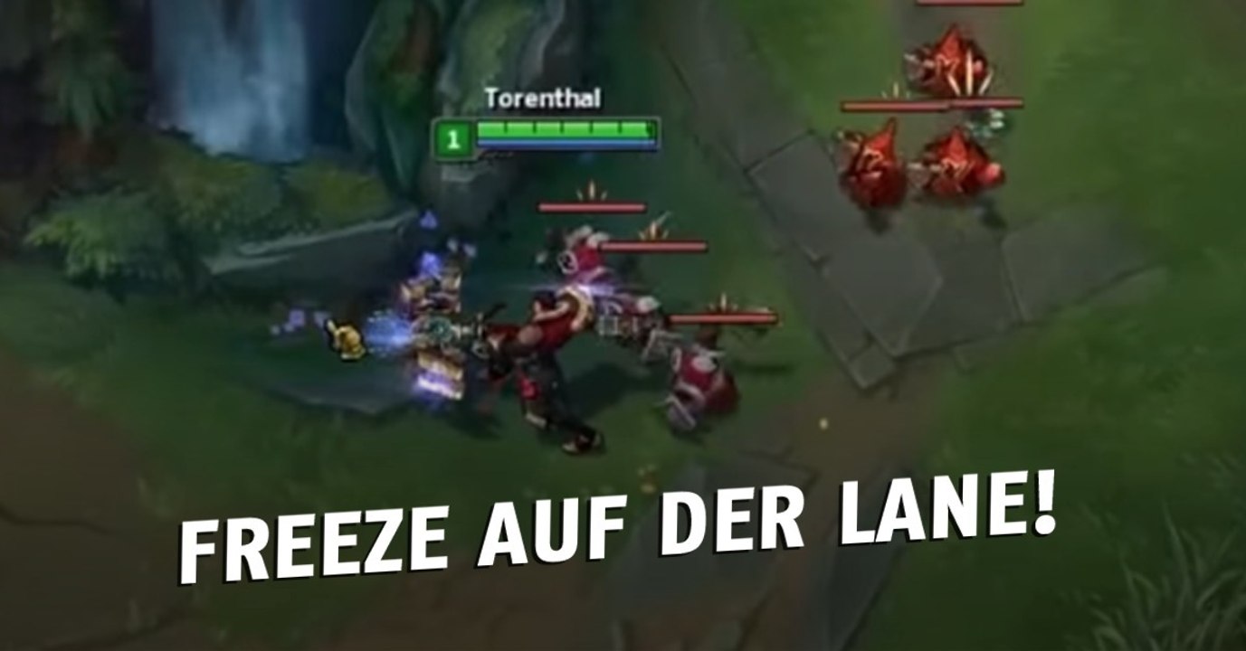 League of Legends: So klappt ein Freeze auf der Lane und ein Zone gegen den Gegner