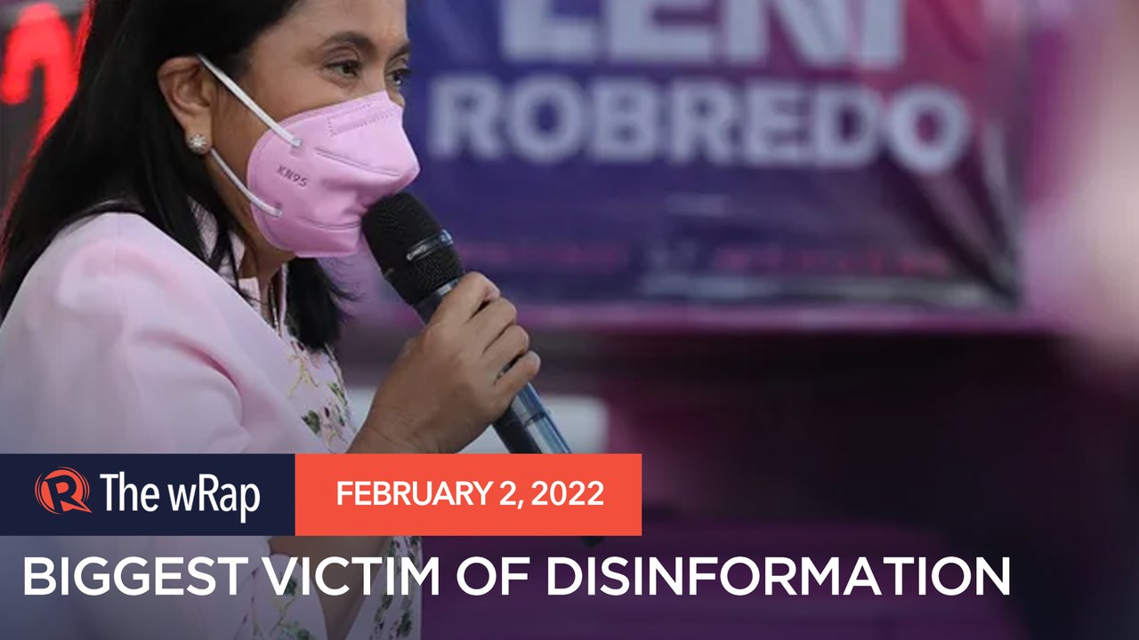 Robredo is top target of disinformation in initiative’s January 2022 fact-checks