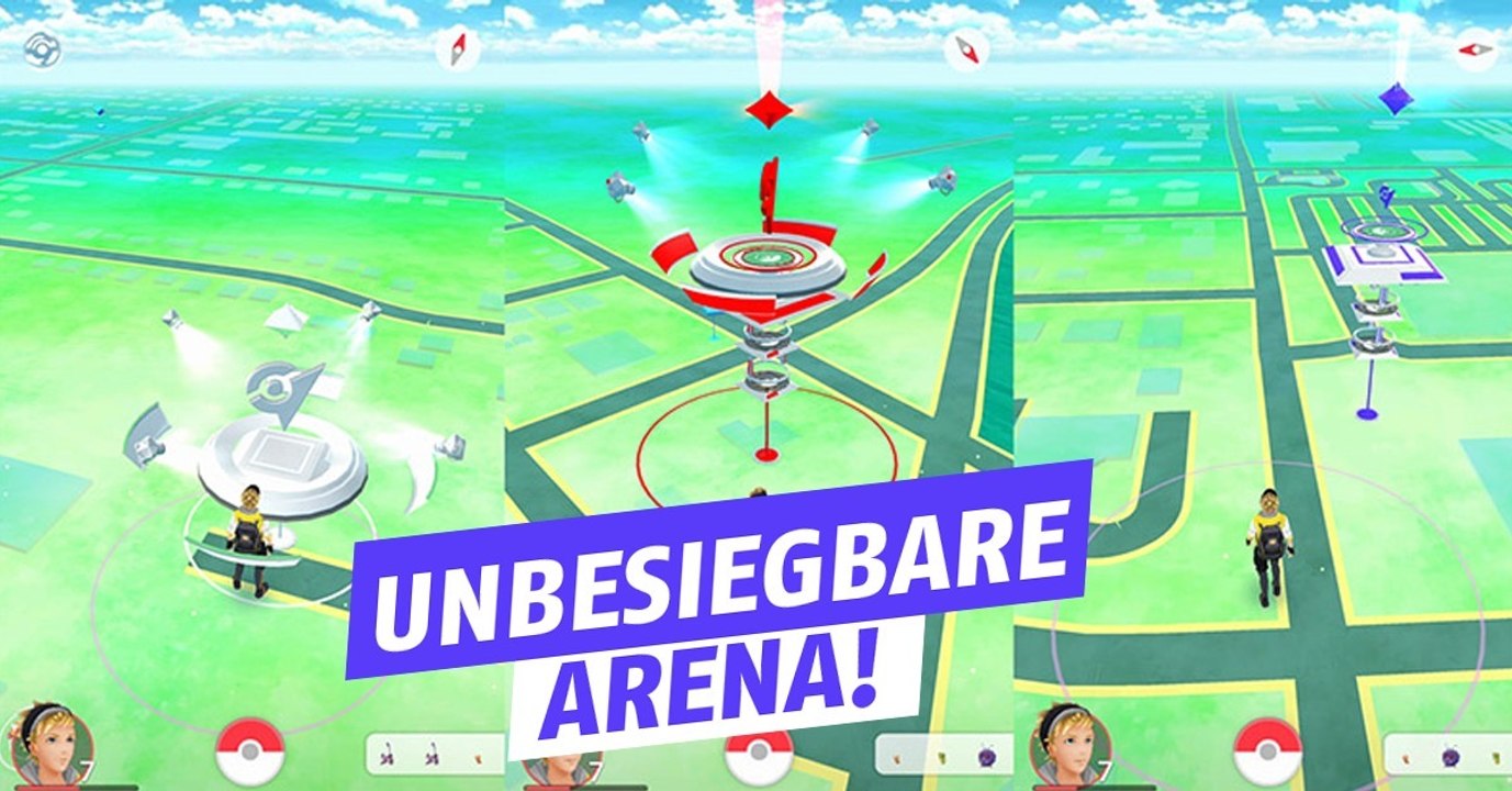 Pokémon Go: Diese Spieler machen ihre Arena unbesiegbar