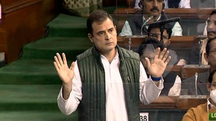'AA variant in the economy', Rahul mentions Ambani-Adani