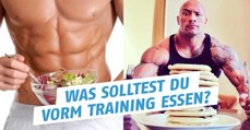 Was solltest du vor einer Trainingssession essen?