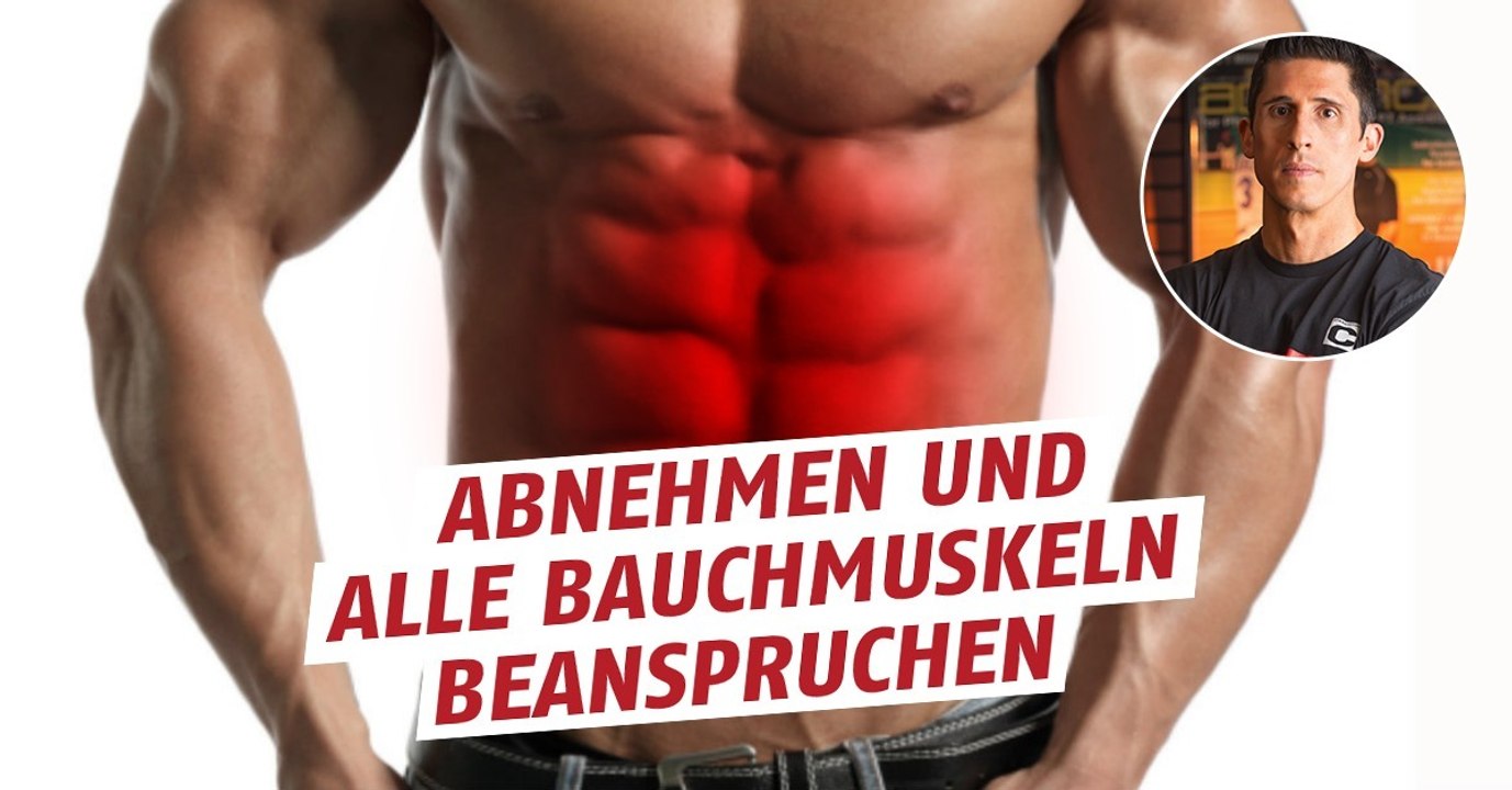 Jeff Cavaliere stellt eine Übung vor, die es ermöglicht, abzunehmen, indem man den gesamten Bauchbereich trainiert