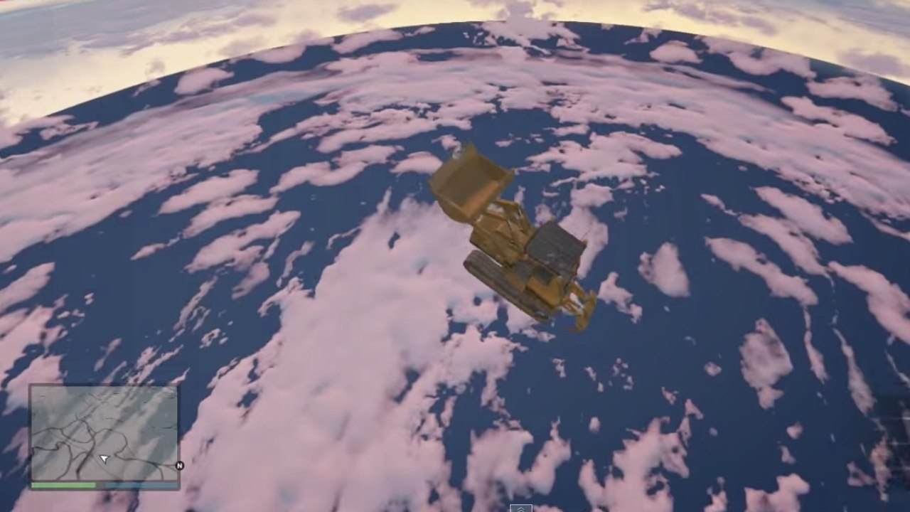 GTA 5 : un joueur parvient à faire voler son bulldozer grâce à un glitch inattendu