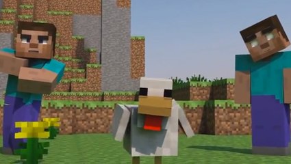 Minecraft : quand Steve et Herobrine s'affrontent dans une battle de rap !