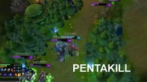 League of Legends : Zed réalise un Pentakill impressionnant en 1v5