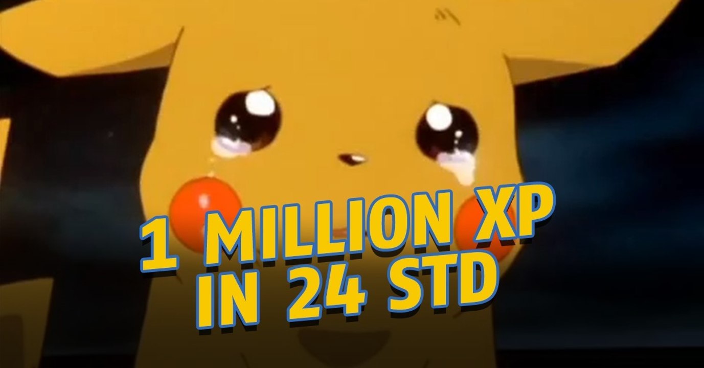 Pokémon GO: Eine Million Erfahrungspunkte an einem Tag