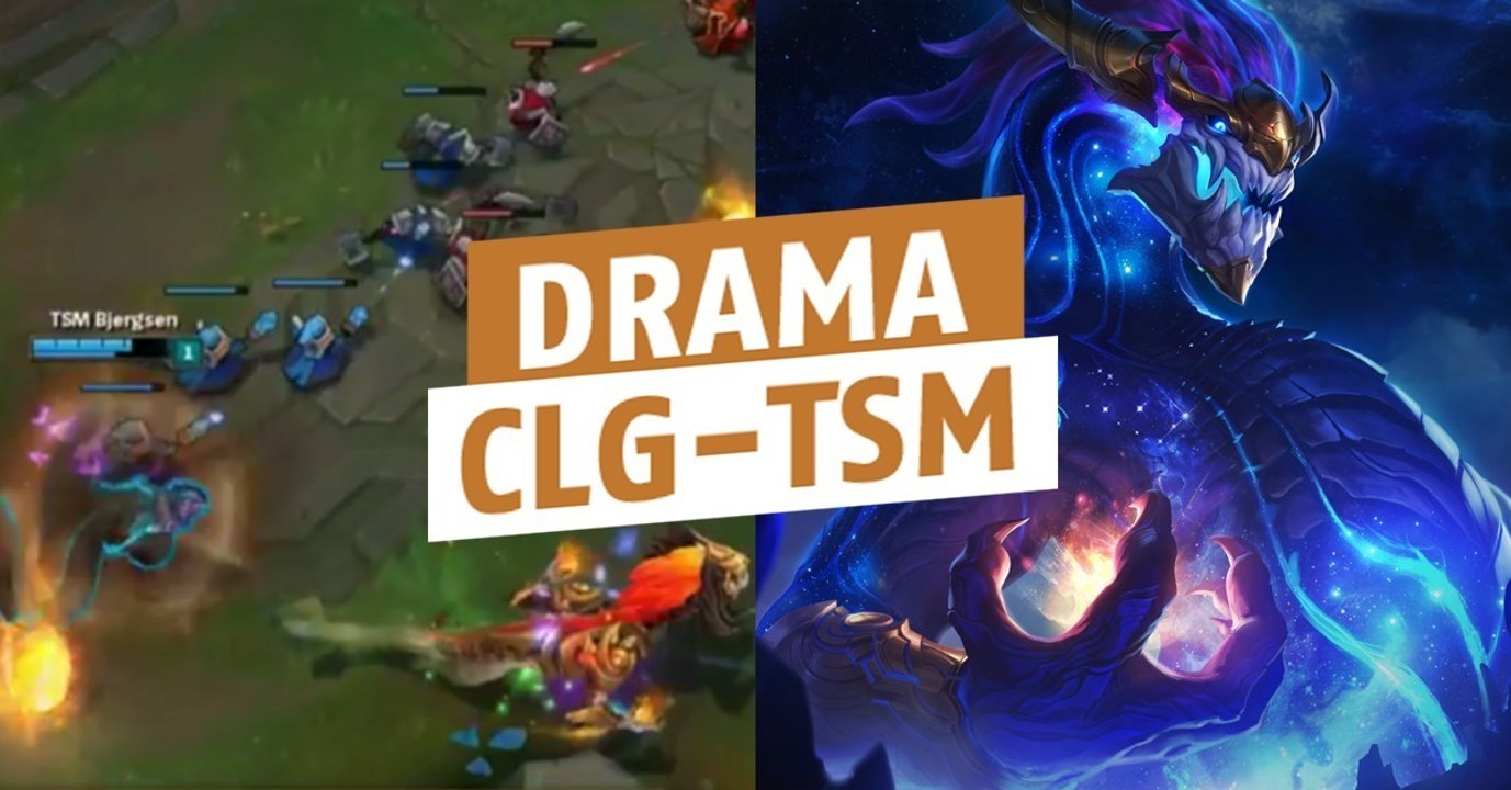 League of legends: bug für aurelion sol! remake der ersten partie zwischen clg und tsm