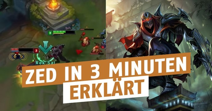 League of Legends: Er erklärt, wie ihr mit Zed in nur 3 Minuten zum Challenger werdet