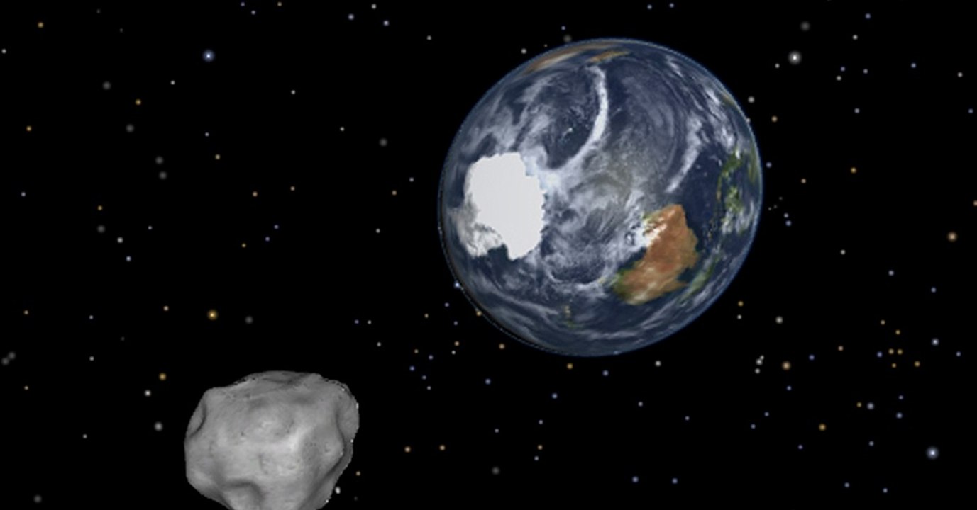 Un astéroïde grand comme un terrain de football est passé près de la Terre quelques heures après sa détection