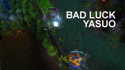 League of Legends : le Yasuo le plus malchanceux du monde