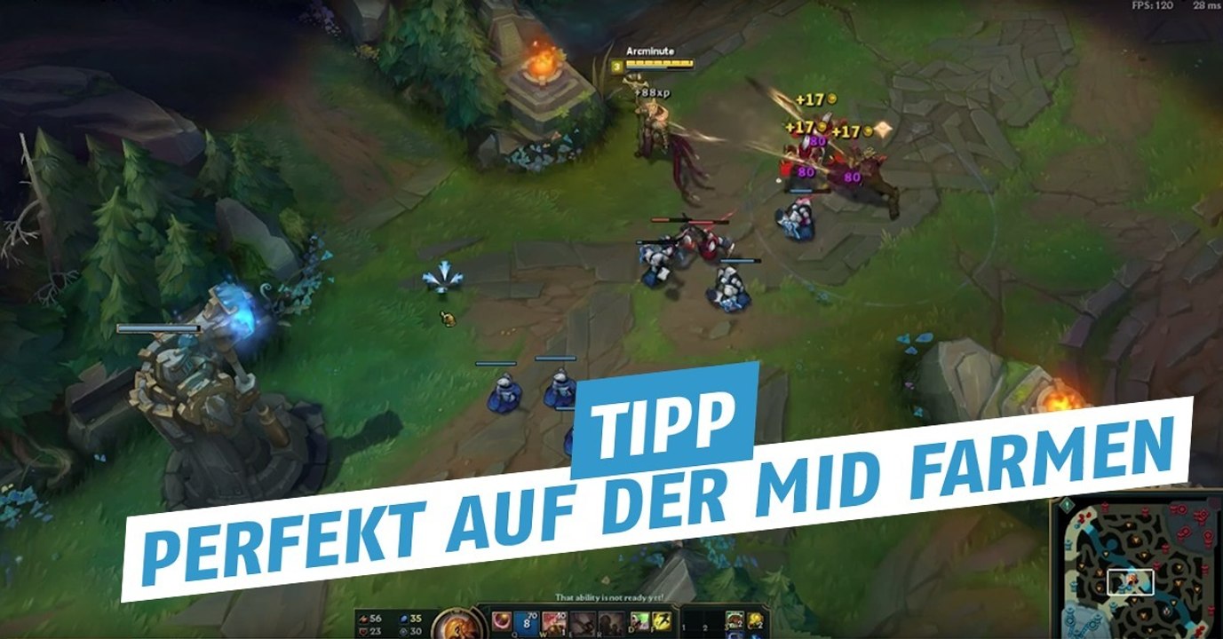 League of Legends: Mit diesen 10 Tipps farmt ihr perfekt auf der Midlane