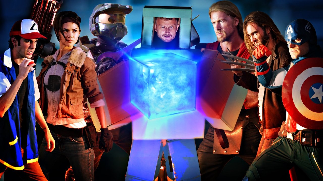 Quand les héros de jeux vidéo et les super-héros s'affrontent