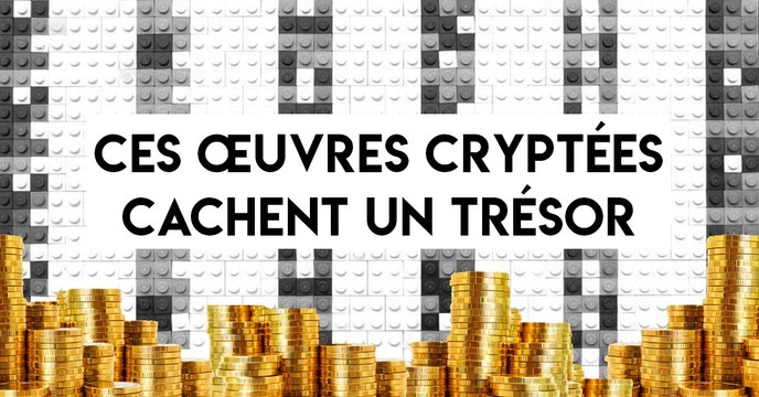 L'artiste Andy Bauch cache les codes d'accès de ses porte-monnaies virtuels dans des œuvres en Lego