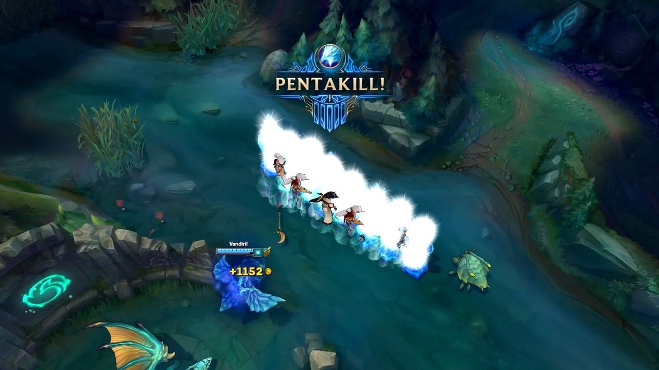 League of Legends: Ein Penta mit Anivias Mauer ist möglich