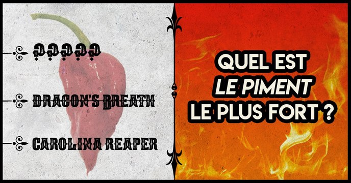 Le vrai classement des piments les plus forts au monde