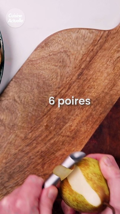 CUISINE ACTUELLE - Tarte poire chocolat