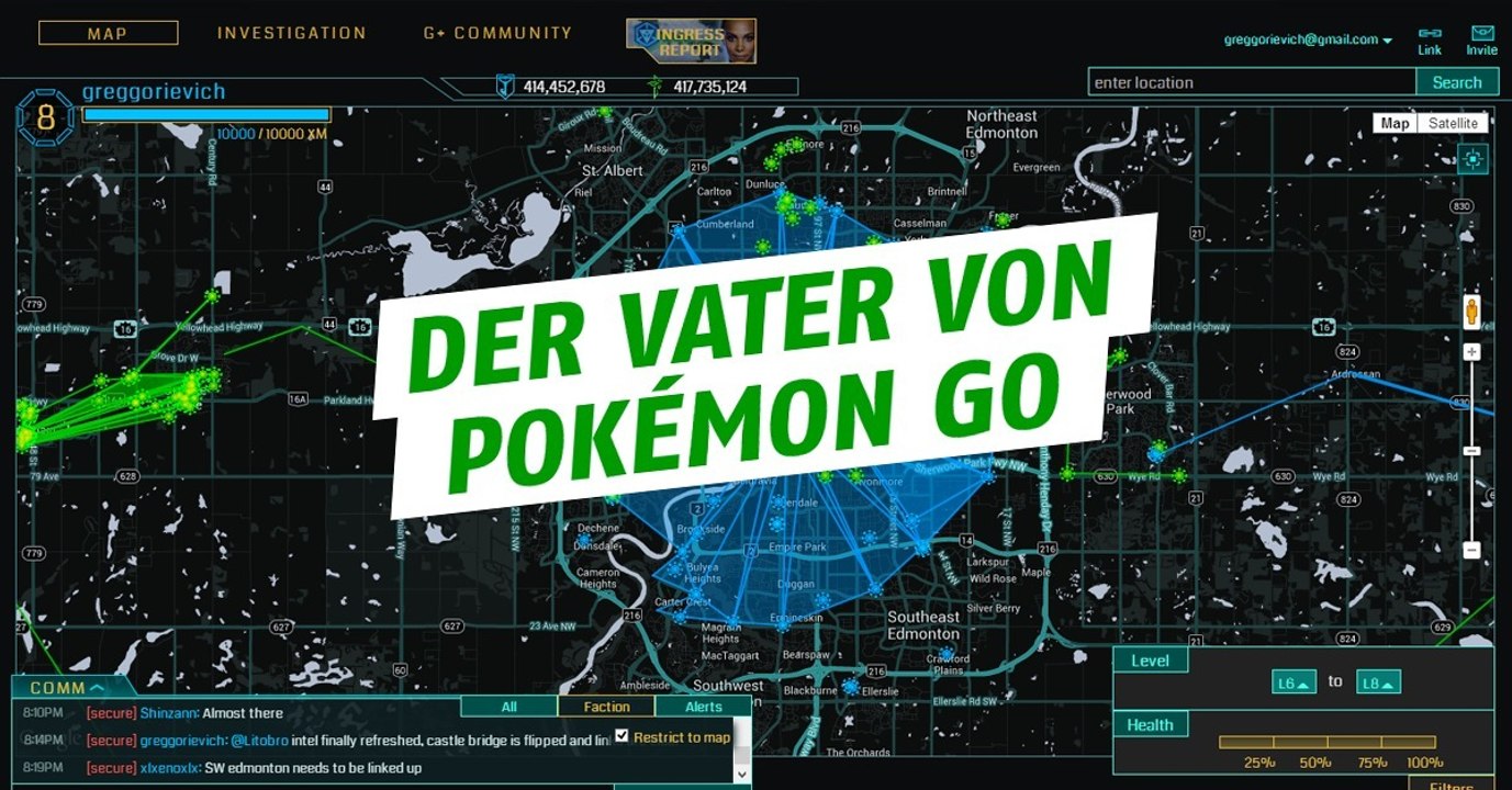 Ingress: Das erste Niantic-Game, noch vor Pokémon GO