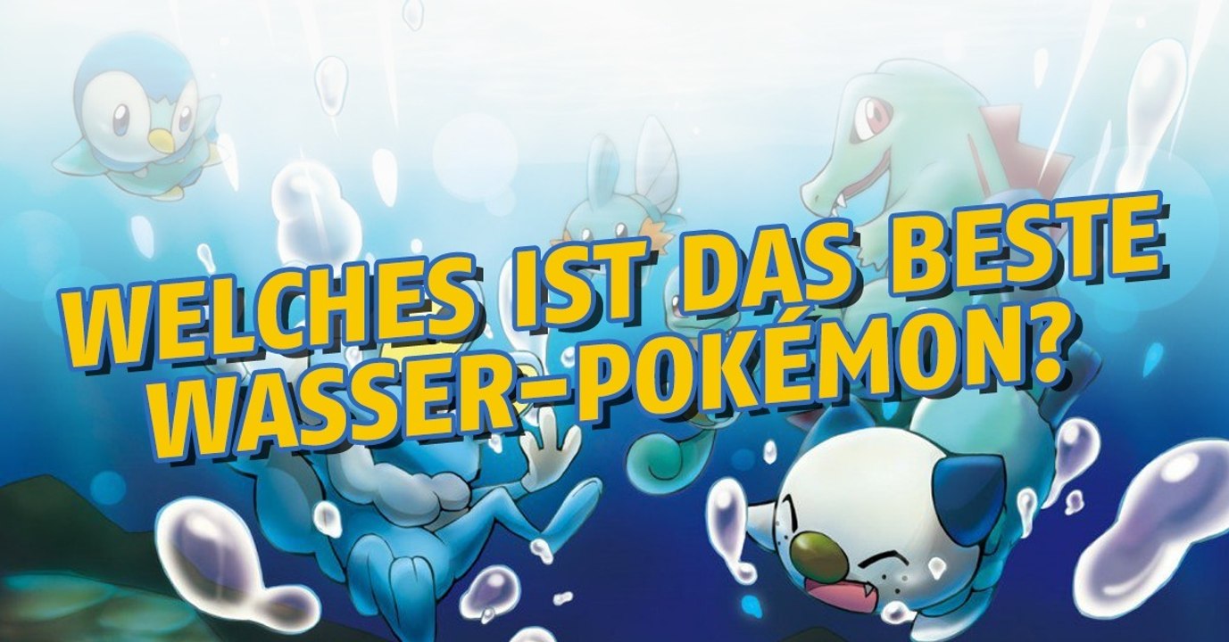 Pokémon GO: Was ist das beste Wasserpokémon?