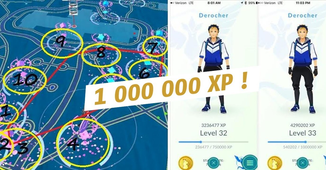 Pokémon GO: Jimmy Derocher sammelt an einem Wochenende eine Million XP