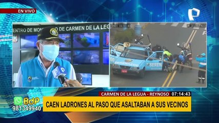 Caen extranjeros que sembraban el terror en calles de Carmen de la Legua